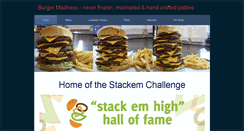 Desktop Screenshot of burgermadness.com